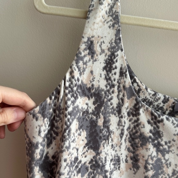 Tart Cinched Bubble Skirt Mini Dress, Alligator/Crocodile Print, Size Small - Picture 8 of 15